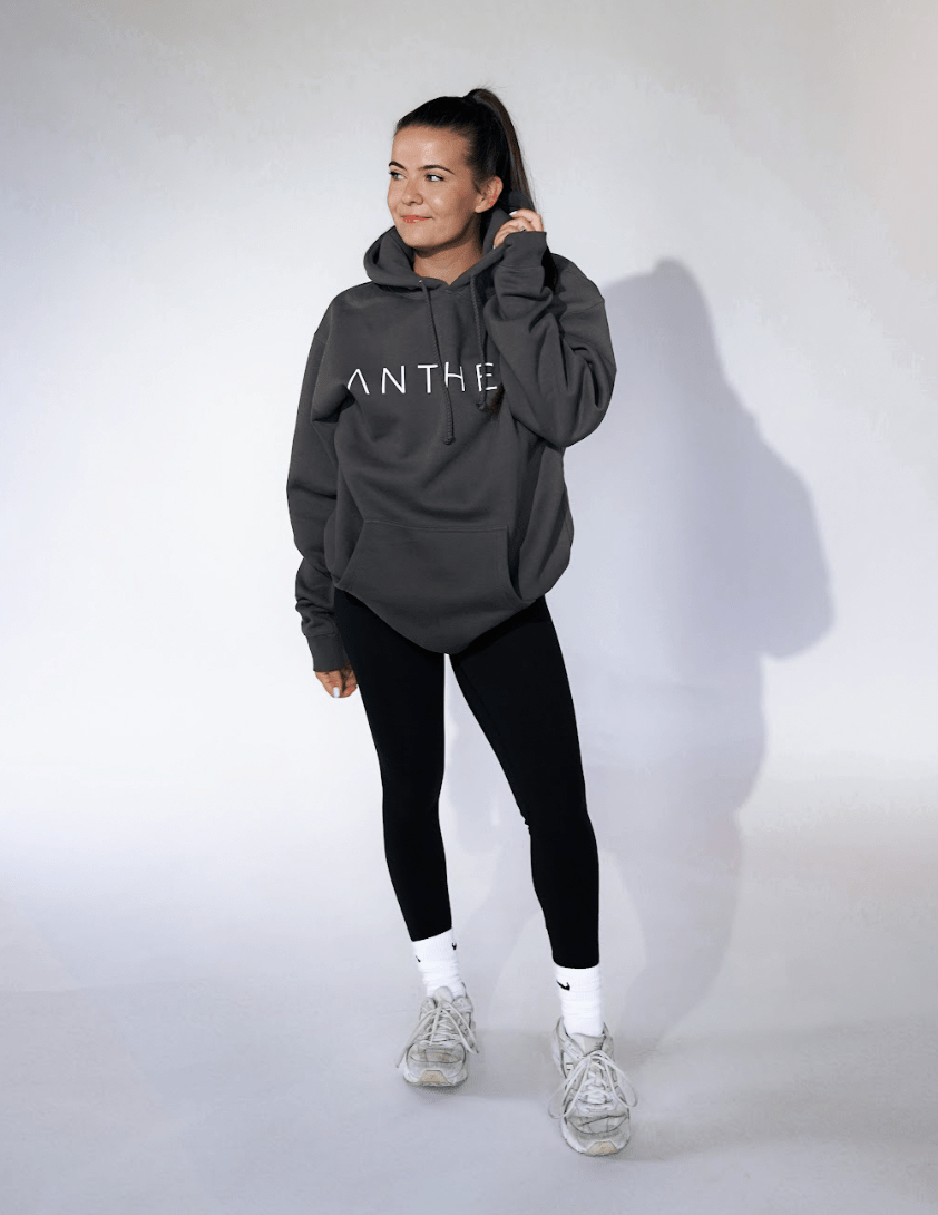 Anthem Hoodie Charcoal | Anthem Supplements Canada