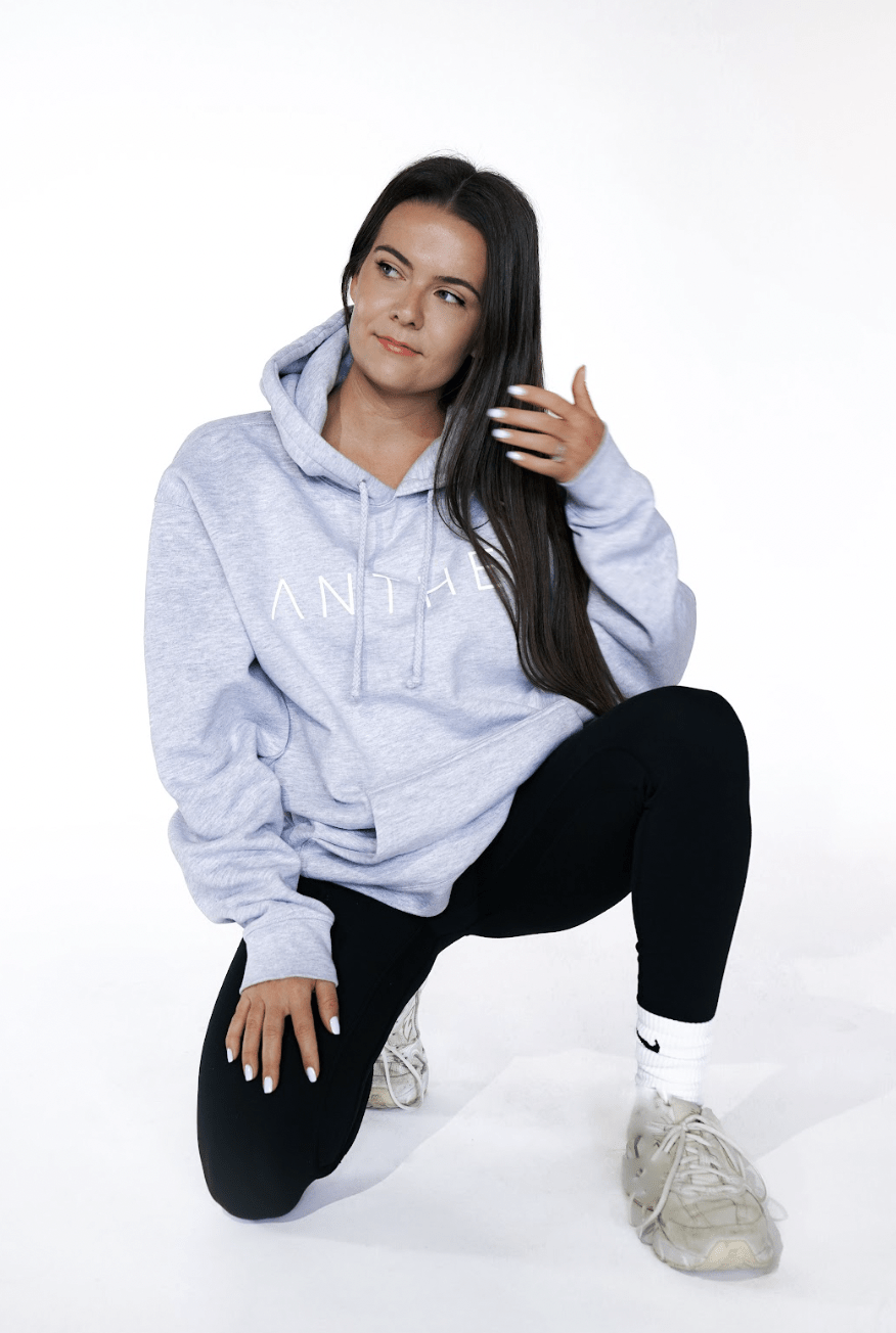 Anthem Hoodie Heather Grey | Anthem Supplements Canada