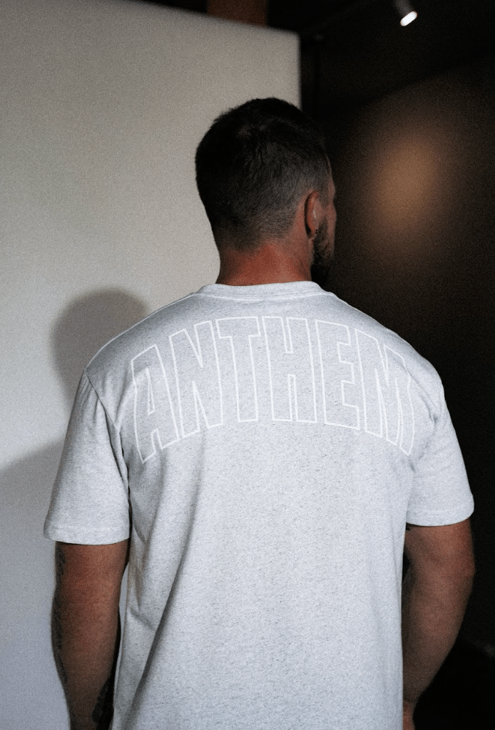 Anthem Tee Heather Grey | Anthem Supplements Canada