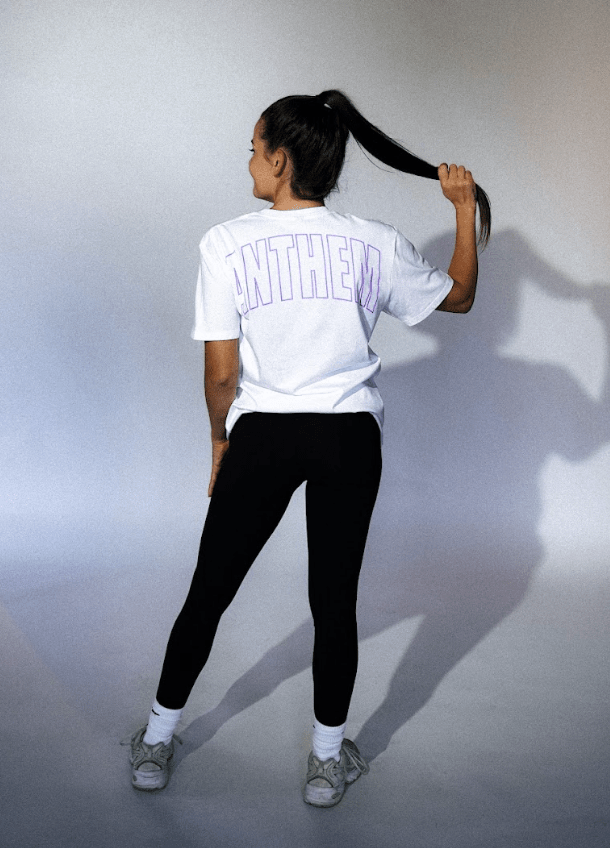 Anthem Tee White | Anthem Supplements Canada