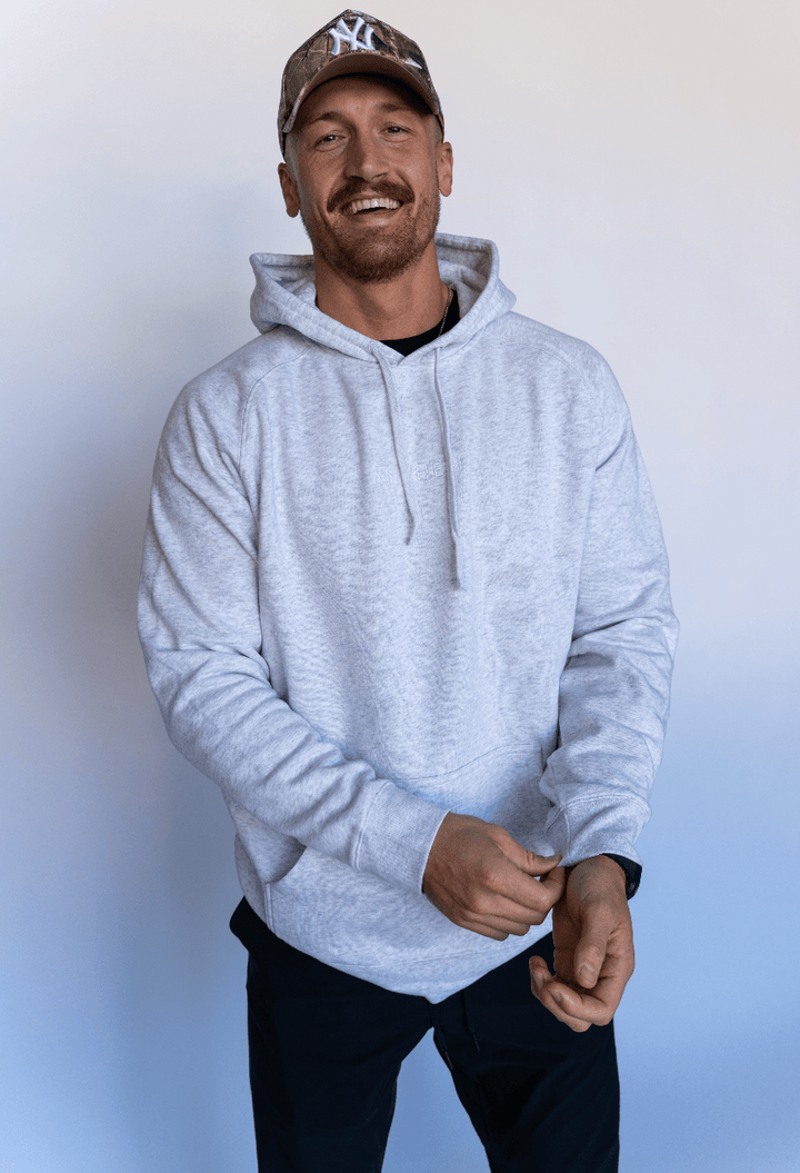 ANTHEM VALENTINE HOODIE Heather Grey | Anthem Supplements Canada