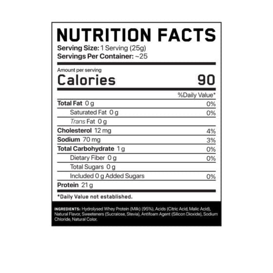Applied Nutrition Black Series Clear Whey 20 Servings Tang Orange Strawberry | Anthem Supplements Canada