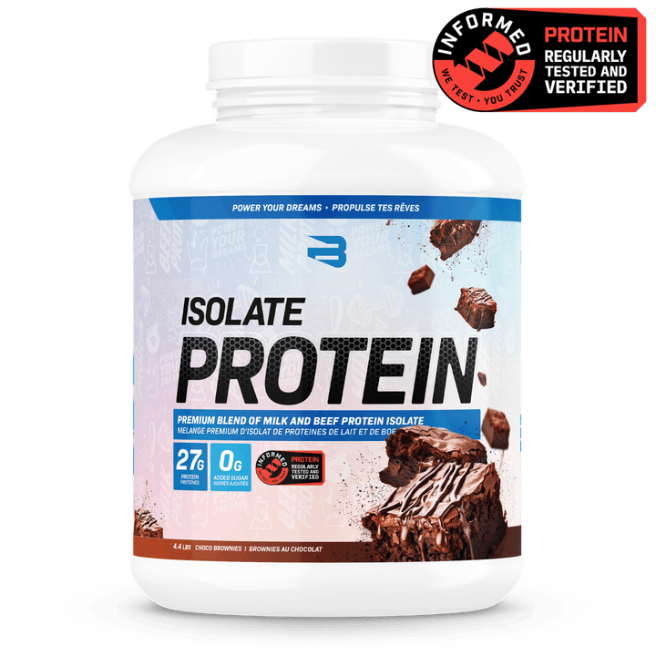 Believe Isolate Protein Choco Brownies | Anthem Supplements Canada