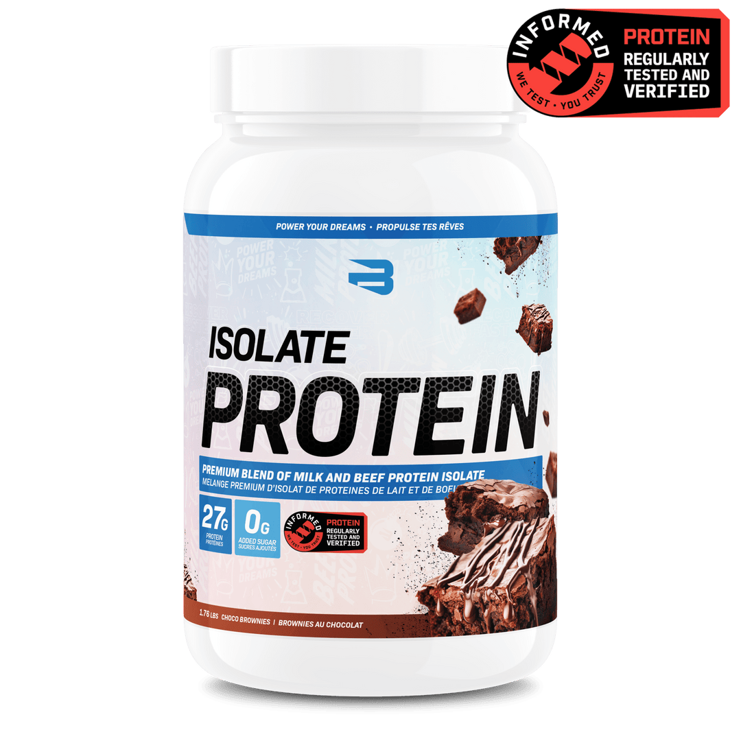 Believe Isolate Protein Choco Brownies | Anthem Supplements Canada