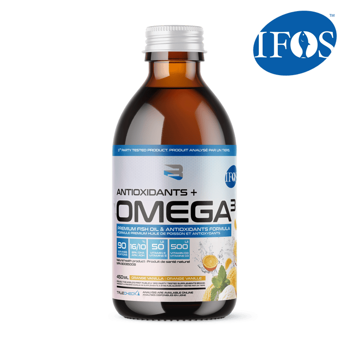 Believe Supplements Antioxidants+ Omega 3 500ml Orange Vanilla | Anthem Supplements Canada