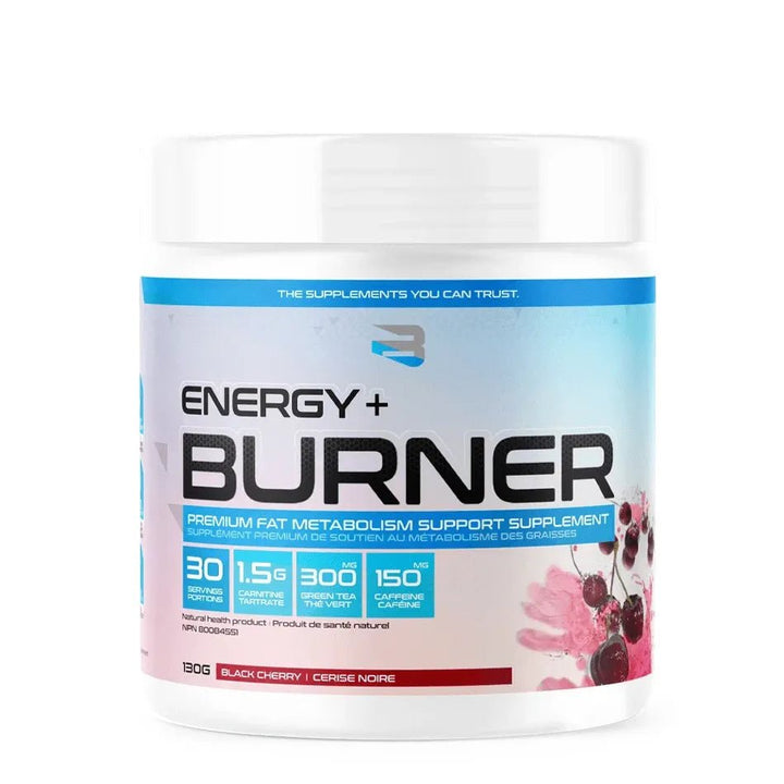 Believe Supplements Energy Burner Black Cherry | Anthem Supplements Canada