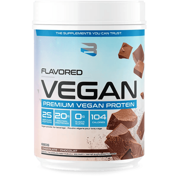 Believe Supplements Flavored Vegan Protein Chocolate | Anthem Supplements Canada