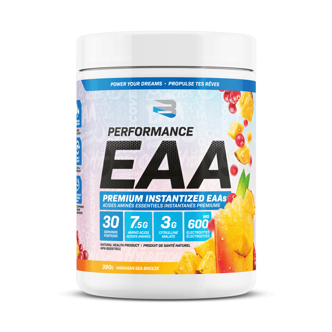 Believe Supplements Performance EAA Hawaiian Sea Breeze | Anthem Supplements Canada