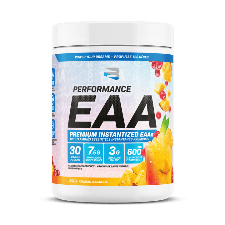 Believe Supplements Performance EAA Hawaiian Sea Breeze | Anthem Supplements Canada