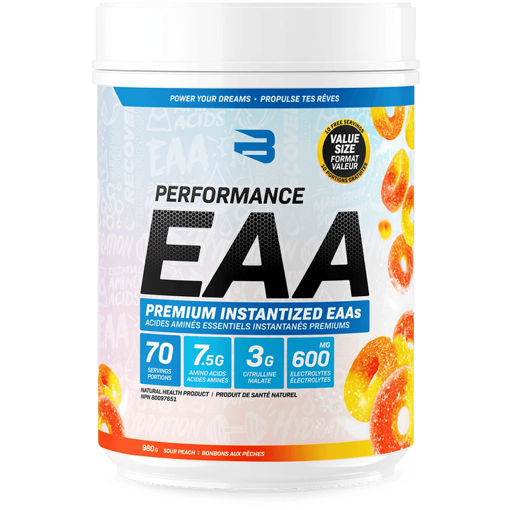 Believe Supplements Performance EAA Sour Candy Blast | Anthem Supplements Canada
