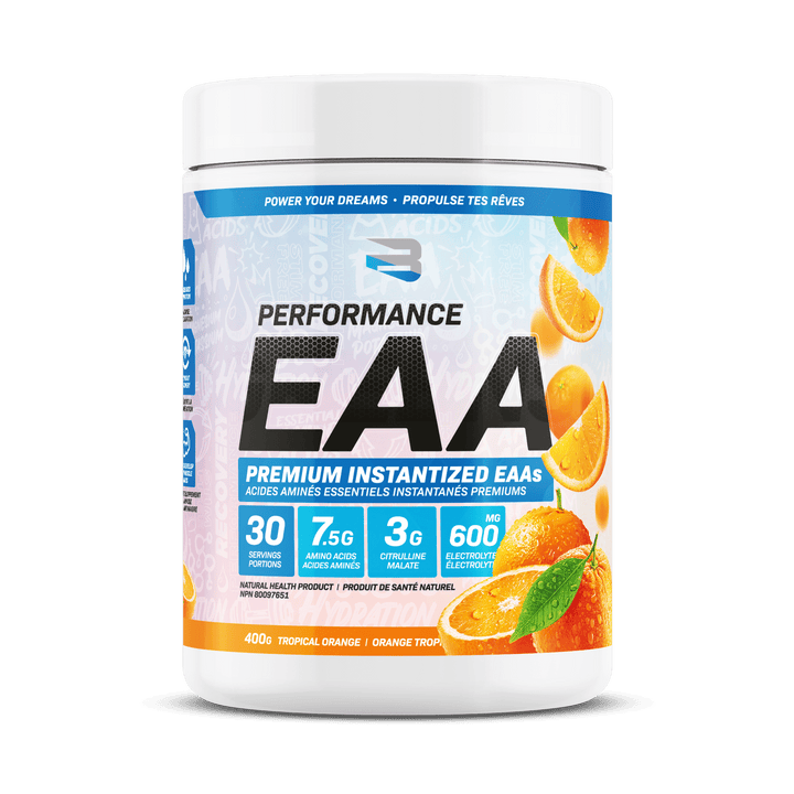 Believe Supplements Performance EAA Tropical Orange | Anthem Supplements Canada