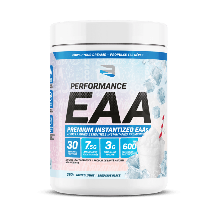 Believe Supplements Performance EAA White Slushie | Anthem Supplements Canada
