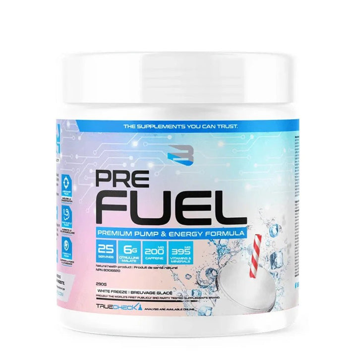 Believe Supplements Pre Fuel White Slushie | Anthem Supplements Canada