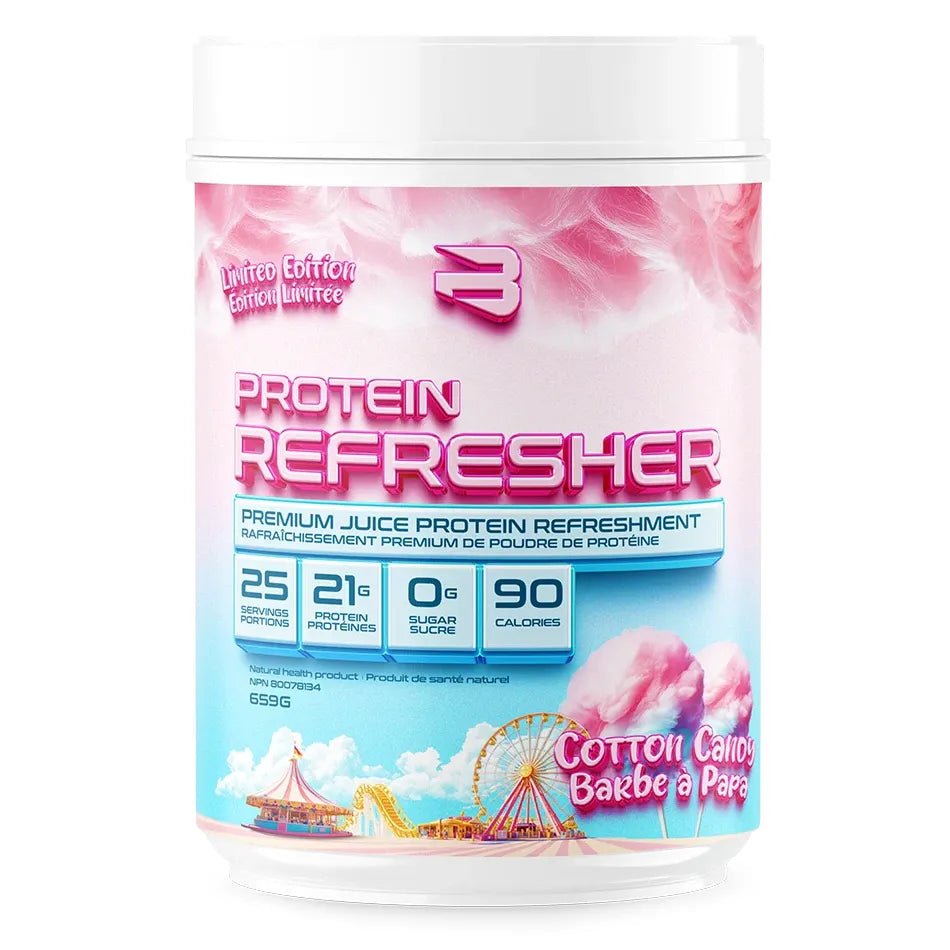 Believe Supplements Protein Refresher Cotton Candy | Anthem Supplements Canada