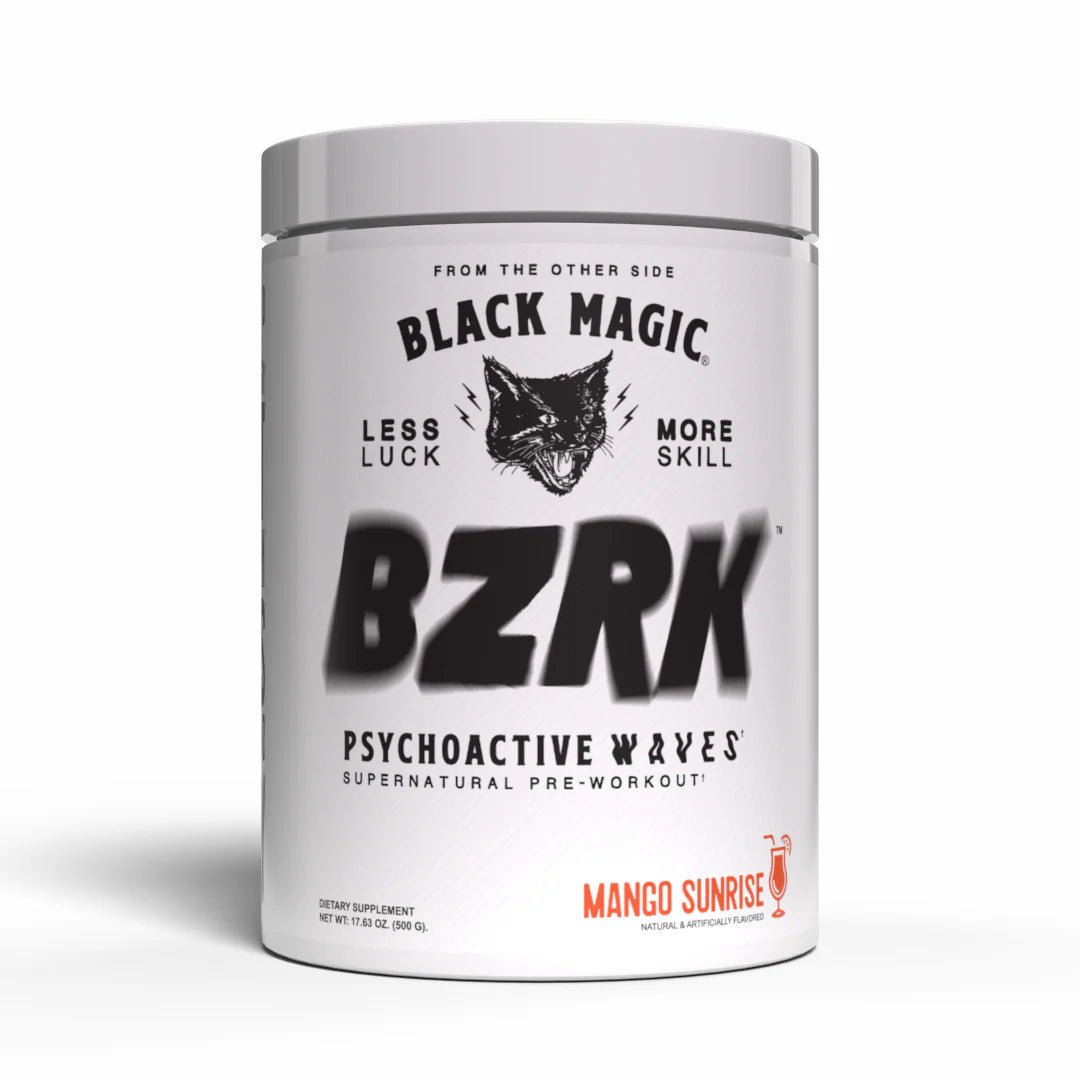 Black Magic BZRK High Potency Pre - Workout Mango Sunrise | Anthem Supplements Canada