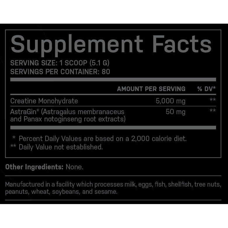 BOSS Supplements Creatine w/ Astragin | Anthem Supplements Canada