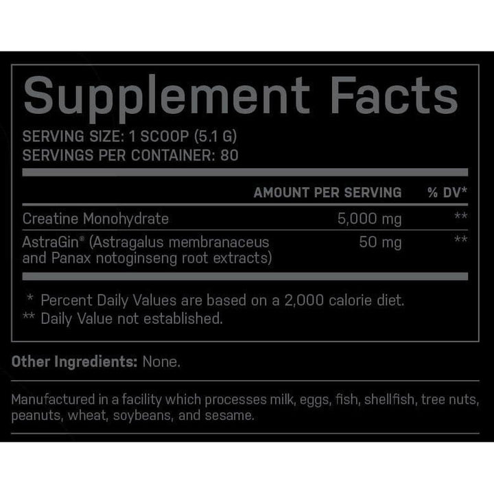 BOSS Supplements Creatine w/ Astragin | Anthem Supplements Canada