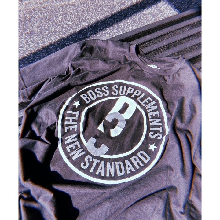 BOSS Supplements New Standard Tee Large | Anthem Supplements Canada