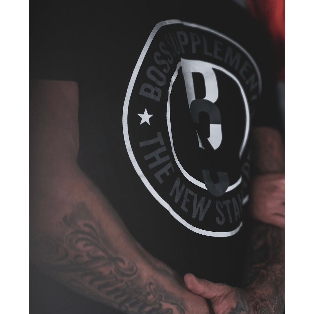 BOSS Supplements New Standard Tee Medium | Anthem Supplements Canada