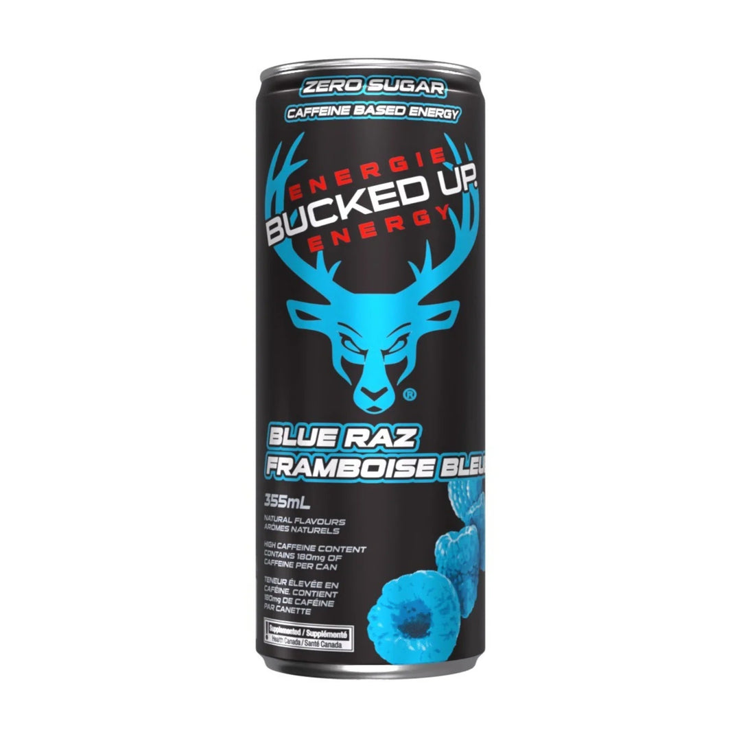 Bucked Up Energy Drink Blue Raz | Anthem Supplements Canada