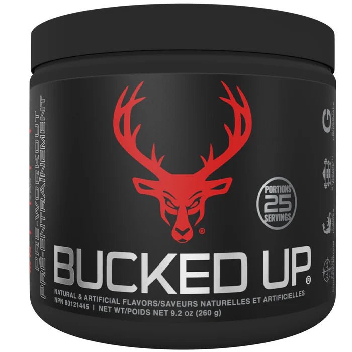 Bucked Up Pre - Workout Blood Raz | Anthem Supplements Canada