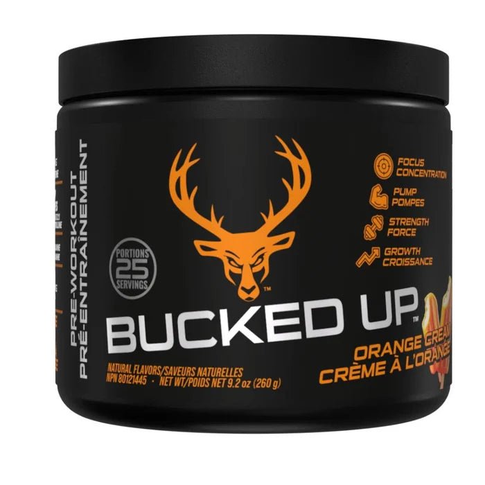 Bucked Up Pre - Workout Orange Cream | Anthem Supplements Canada