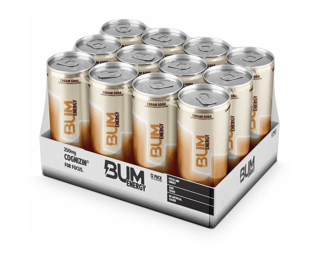 BUM Energy Drink Cream Soda | Anthem Supplements Canada