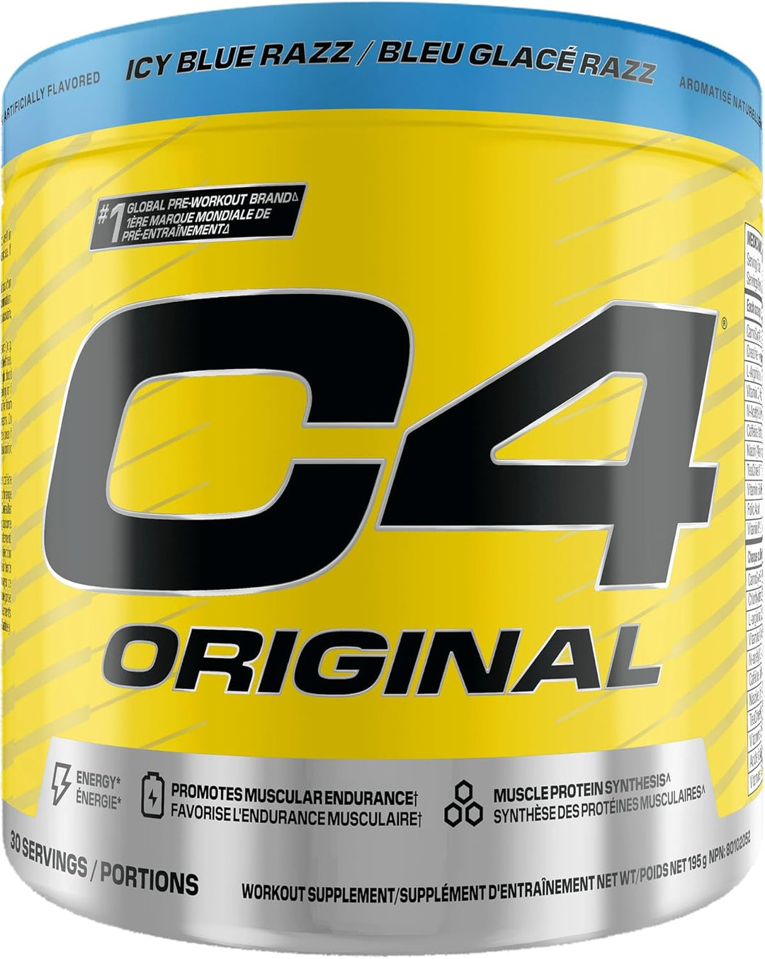 C4 Original Pre Workout Icy Blue Razz | Anthem Supplements Canada