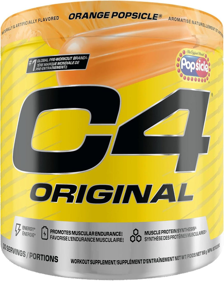 C4 Original Pre Workout Orange Popsicle | Anthem Supplements Canada