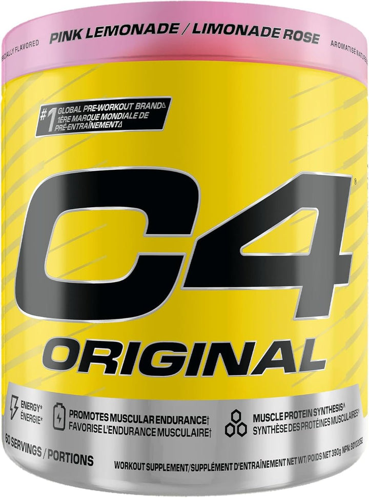 C4 Original Pre Workout Pink Lemonade | Anthem Supplements Canada