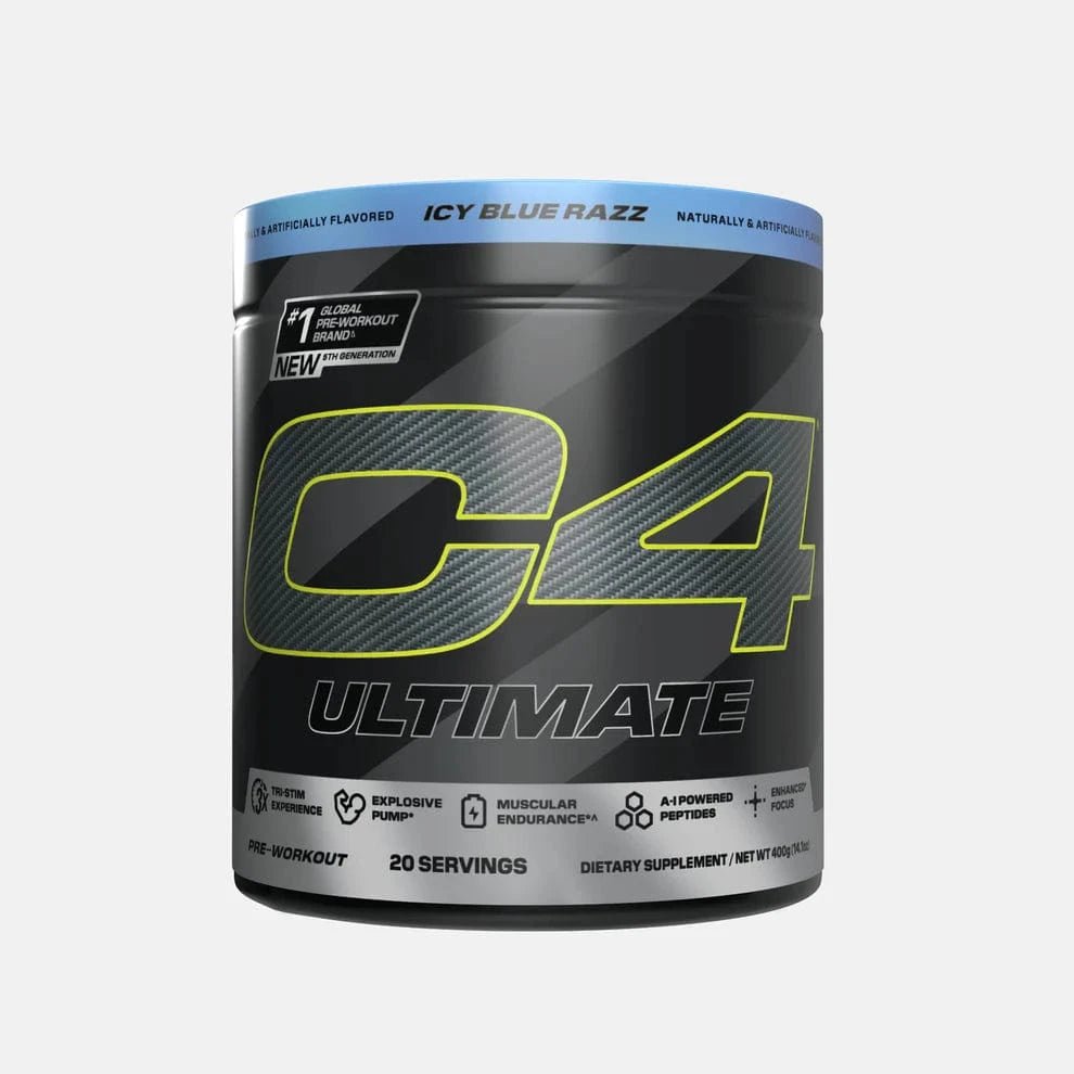 C4 Ultimate Pre Workout Icy Blue Razz | Anthem Supplements Canada