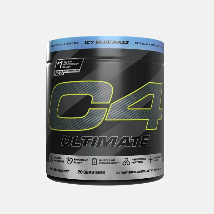 C4 Ultimate Pre Workout Icy Blue Razz | Anthem Supplements Canada