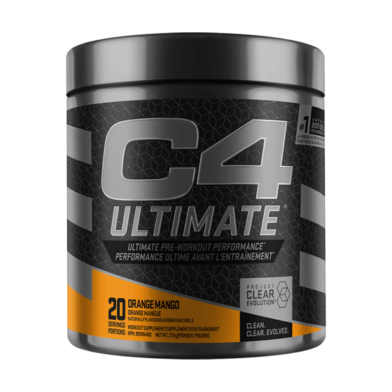 C4 Ultimate Pre Workout Orange Mango | Anthem Supplements Canada