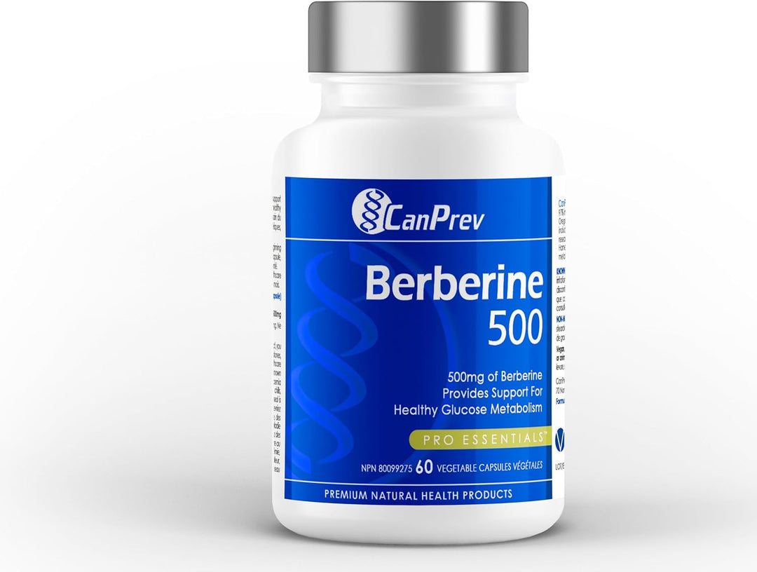 CanPrev Berberine 500mg 60 Vcaps | Anthem Supplements Canada