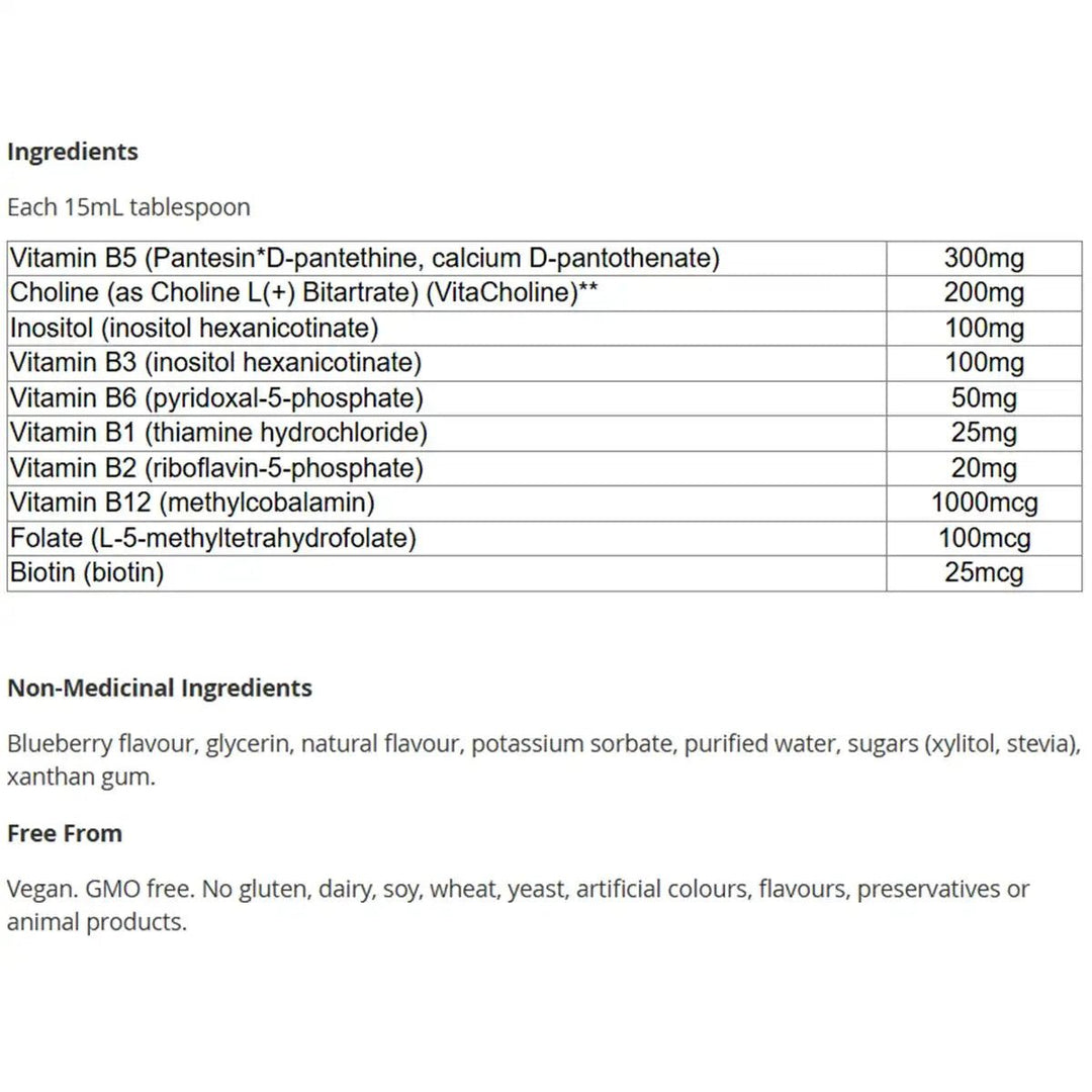 CanPrev BioActiv B Liquid 500ml | Anthem Supplements Canada
