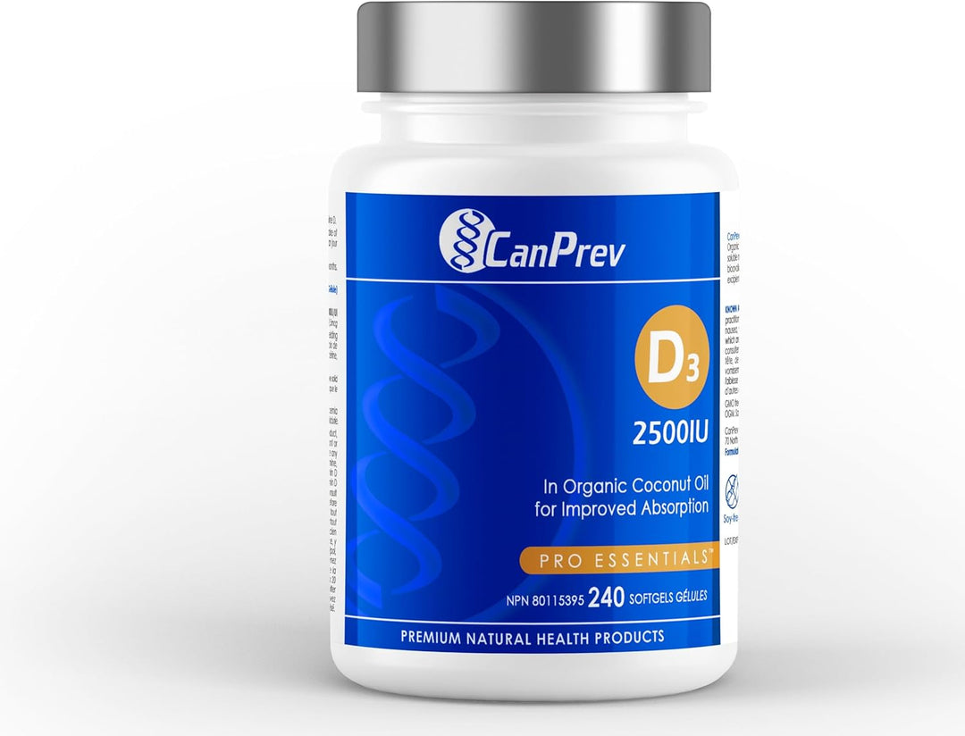 CanPrev D3 Softgels 240 Softgels | Anthem Supplements Canada