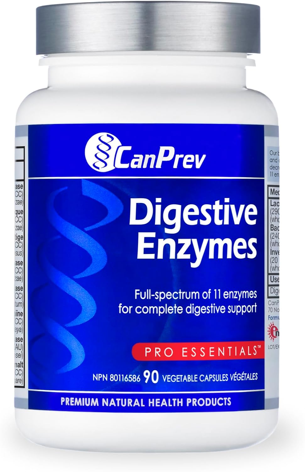 CanPrev Digestive Enzymes 90 Vcaps | Anthem Supplements Canada