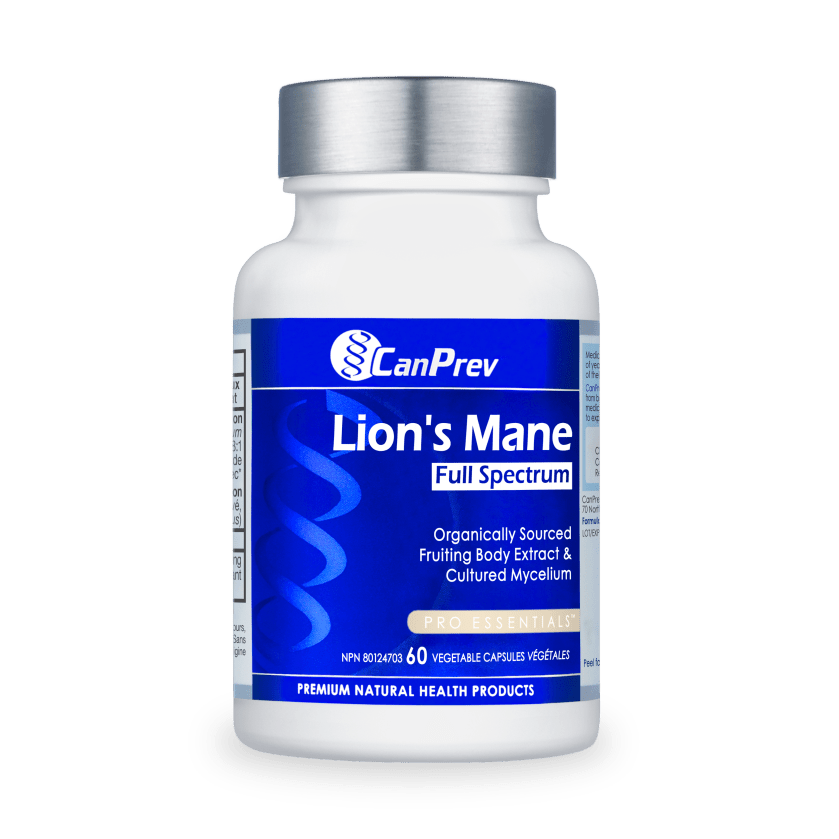 CanPrev Lion's Mane Full Spectrum 60 Vcaps | Anthem Supplements Canada