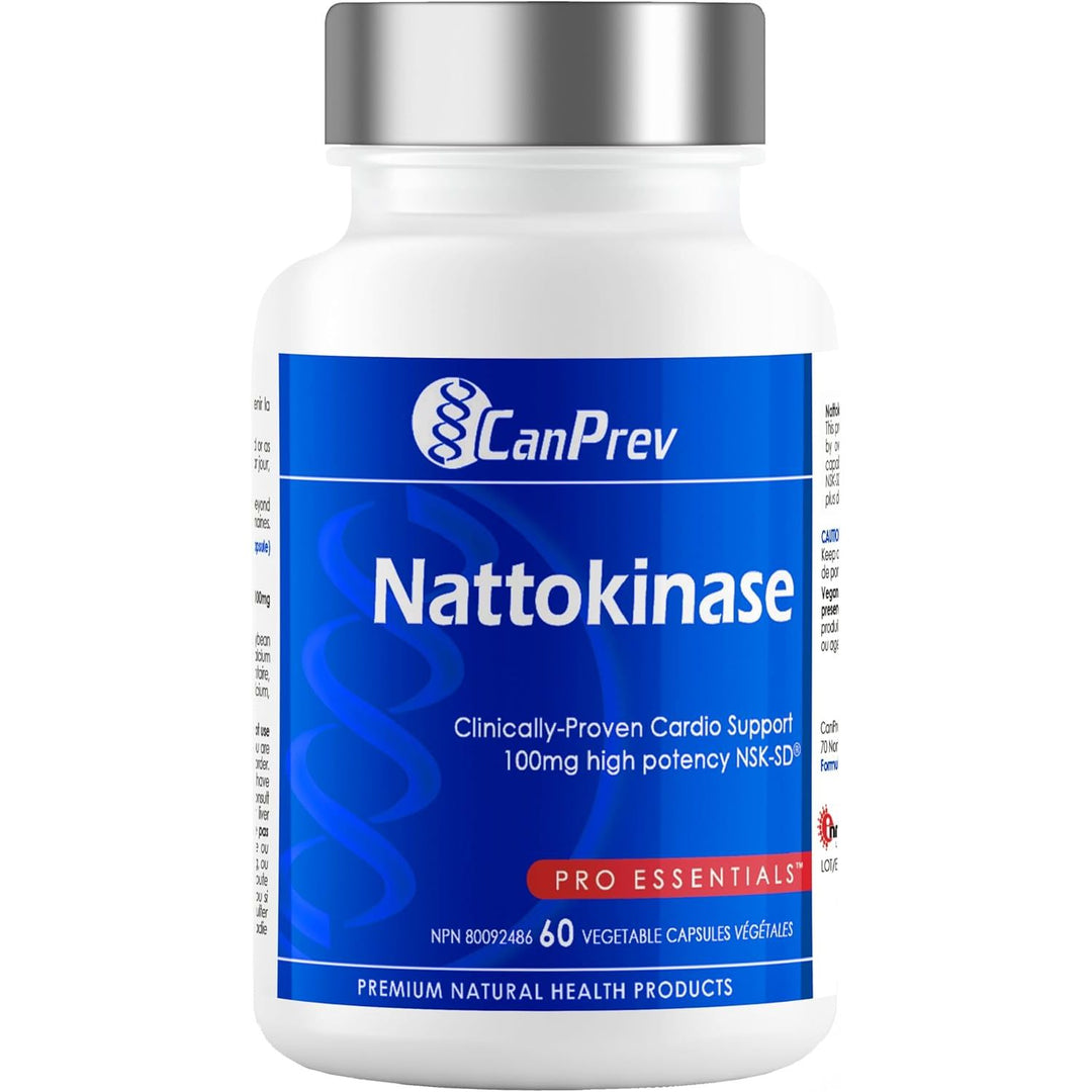 CanPrev Nattokinase 60 Veggie Caps | Anthem Supplements Canada