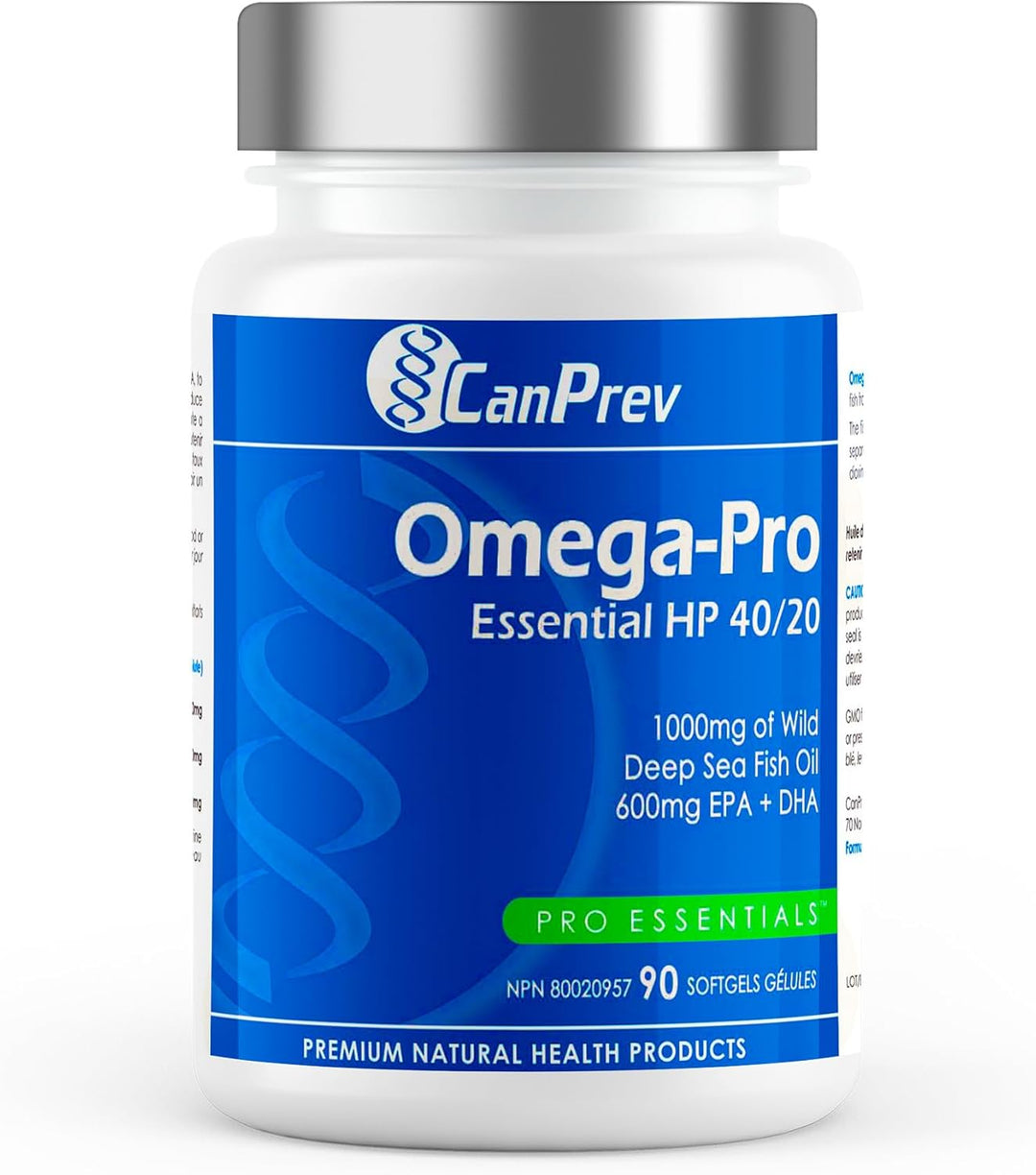 CanPrev Omega - Pro Essential HP 40/20 90 Softgels | Anthem Supplements Canada