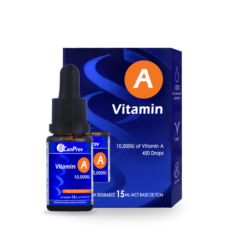CanPrev Vitamin A Drops 10000IU 15 ml | Anthem Supplements Canada