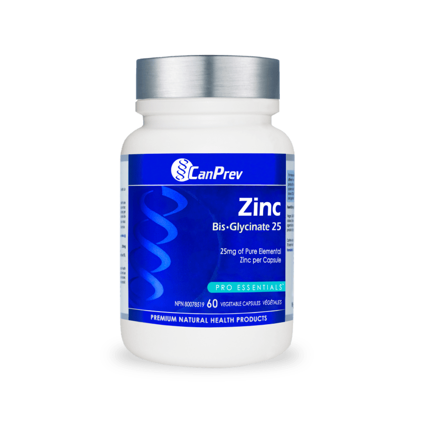 CanPrev Zinc 60 Capsules | Anthem Supplements Canada