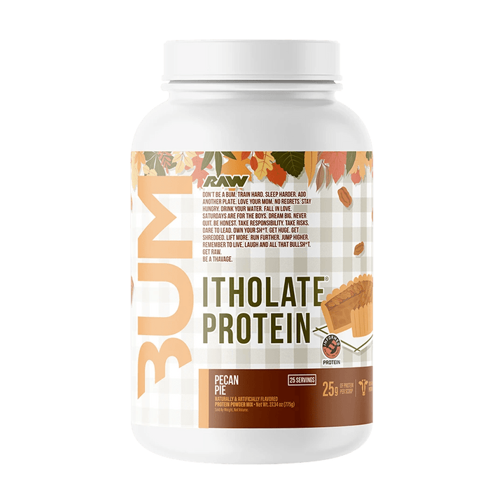 CBUM X RAW Itholate Protein - 25 Servings Pecan Pie | Anthem Supplements Canada