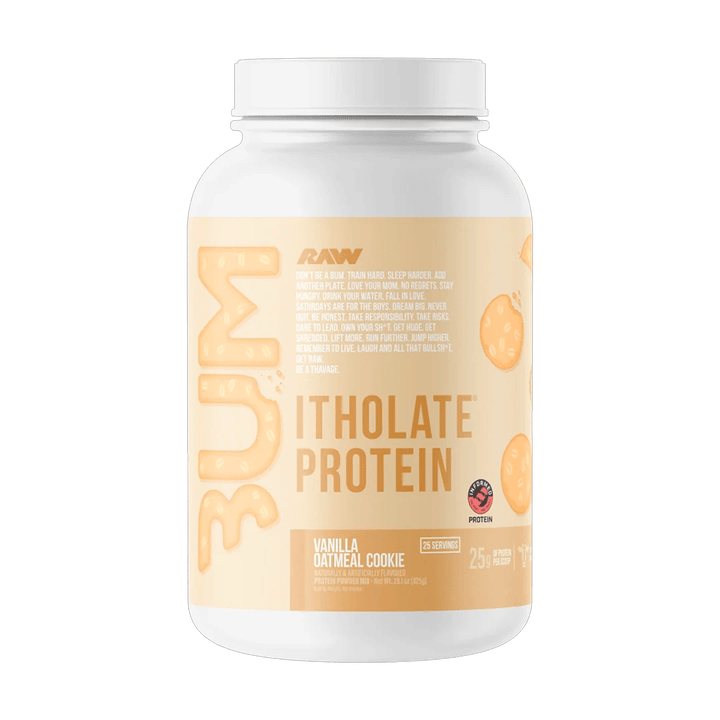 CBUM X RAW Itholate Protein - 25 Servings Vanilla Oatmeal Cookie | Anthem Supplements Canada