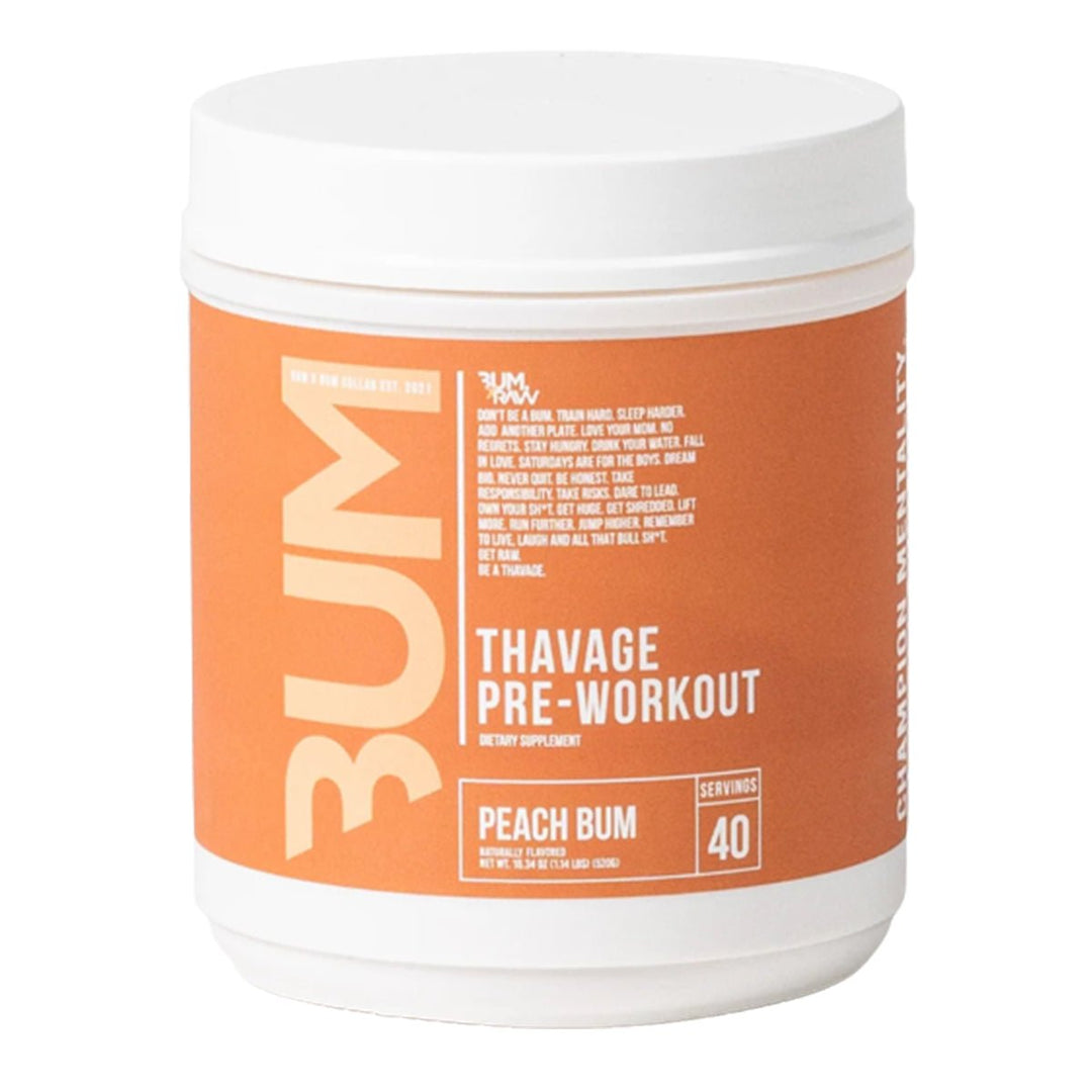 CBUM X RAW Thavage Pre - Workout 40 Servings Rocket Candy | Anthem Supplements Canada