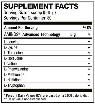 Supplement Label