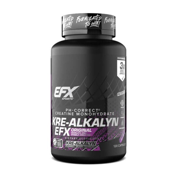 EFX Kre - Alkalyn 120 Capsules | Anthem Supplements Canada