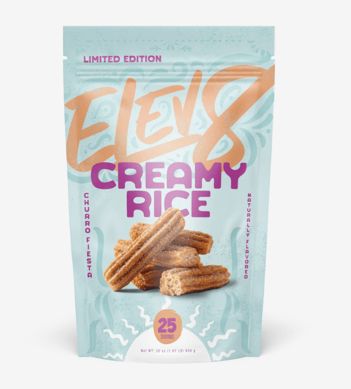 Elev8 Creamy Rice Churro Fiesta | Anthem Supplements Canada