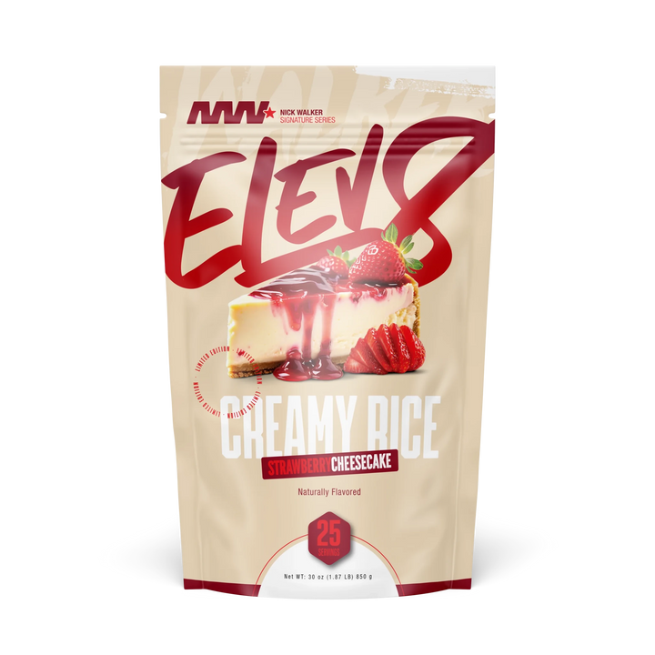 Elev8 Creamy Rice Strawberry Cheesecake | Anthem Supplements Canada