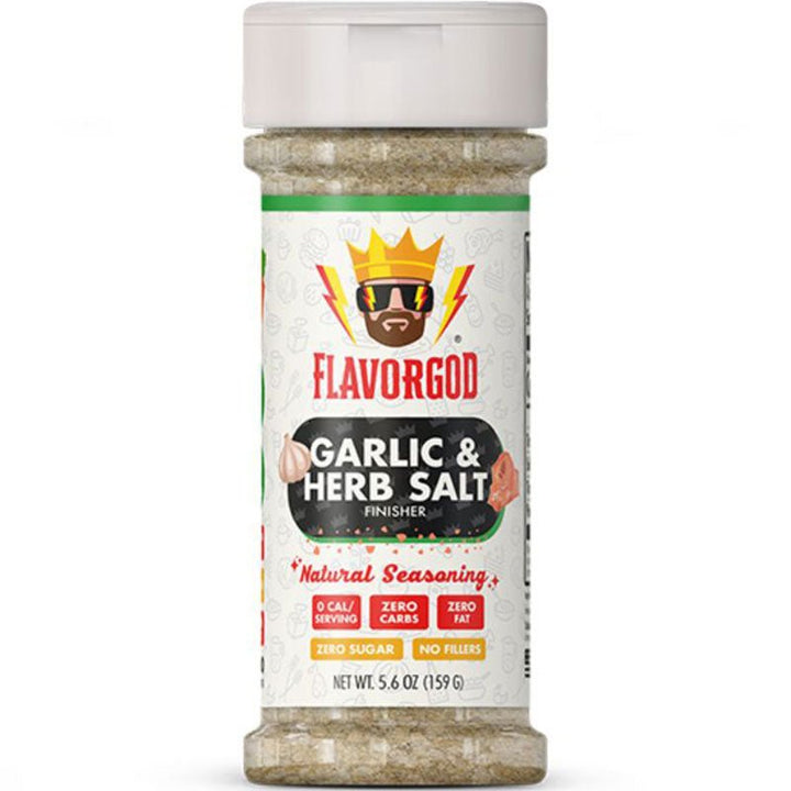 Flavorgod Seasoning Garlic & Herb Salt | Anthem Supplements Canada